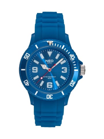 NEO Watch NEO Watch Armbanduhr aus Kunststoff in Blau