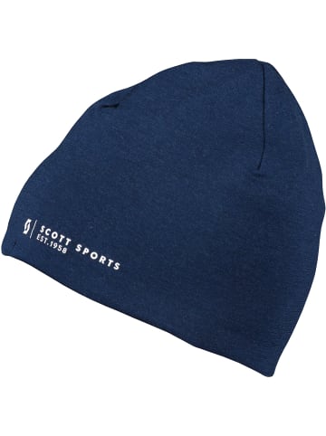 SCOTT LINER MERINO BEANIE in Blau