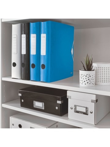 Leitz Ordner Active Wow 180 Grad 6cm blau metallic