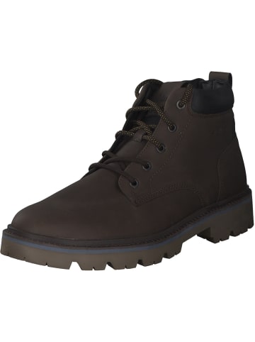 S. Oliver Schnürstiefeletten in dark brown