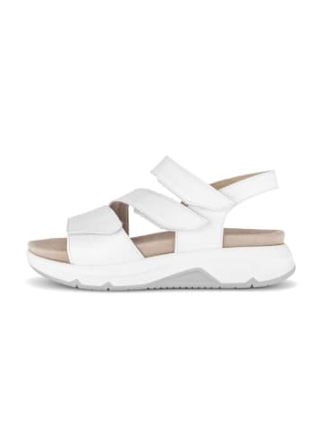 rollingsoft Plateau Sandalen in weiß