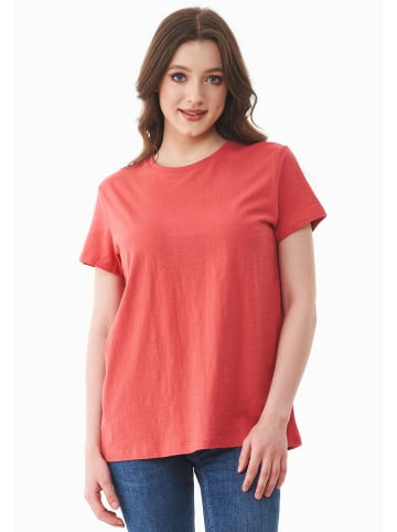 Organication T-Shirt "WCASUAL001" in Leuchtrot