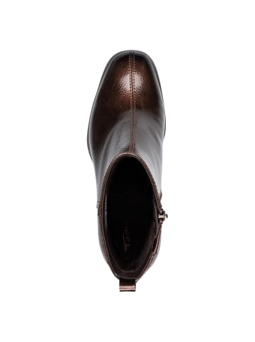 Stiefelette in BROWN PATEN