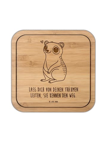 Mr. & Mrs. Panda Bierdeckel Plumplori Glücklich mit Spruch in Transparent