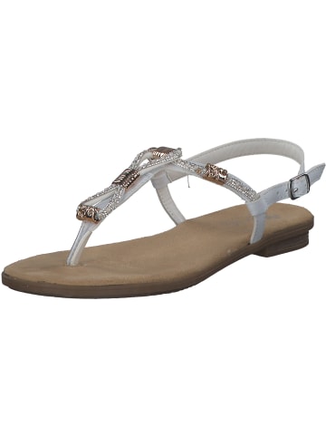 rieker T-Steg-Sandalen in weiss