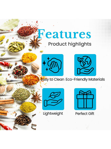 Intirilife Zuckerdose 3er Set mit Deckel Löffel Holztablett Vorratsdose Keramik in Schwarz