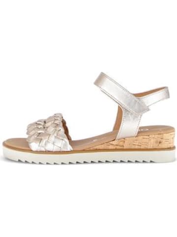 Gabor Sandale in silber