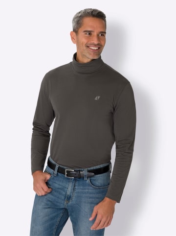 Sieh an! Rollkragen-Shirt in graphit