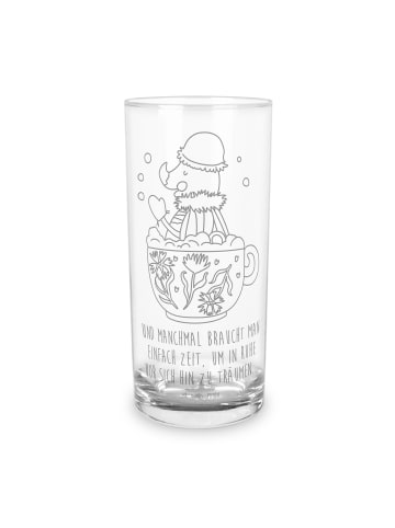 Mr. & Mrs. Panda Wasserglas Nachtfalter Schaumbad mit Spruch in Transparent