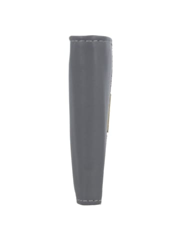 mano Don Leonardo Geldbörse RFID Leder 11 cm grau
