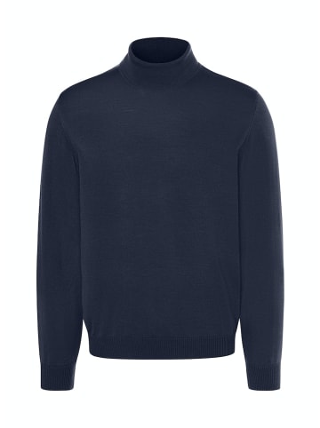 März Pullover Rollkragen 1/1 Arm in Blau