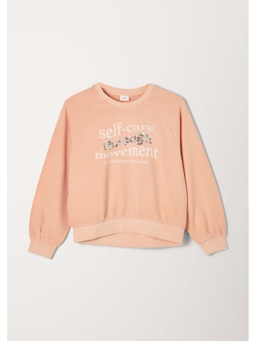 s.Oliver Sweatshirt langarm in Orange