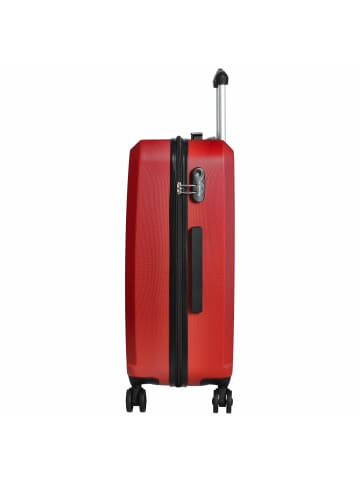 Check.In Paradise by  Havanna 2.0 - 4-Rollen-Trolley 69 cm (hellgrün) in rot