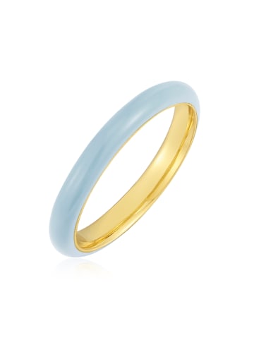 Glanzstücke München Ring aus Sterling Silber in gelbgold