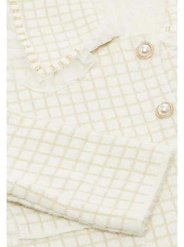 zitha Damen Strickjacke in Wollweiss