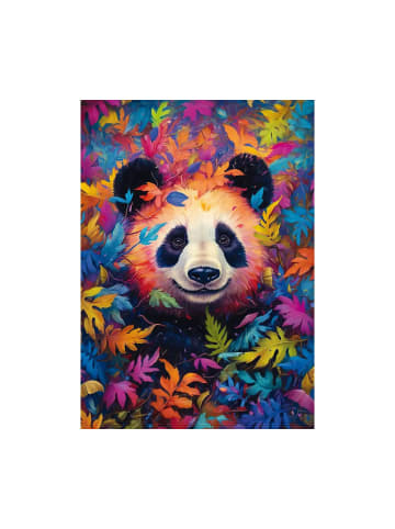 Schmidt Spiele Puzzle Pandabär im Regenbogenwald, 1000 Teile
