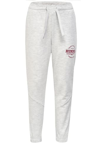 Hummel Hosen Hmlelena Pants in LIGHT GREY MELANGE