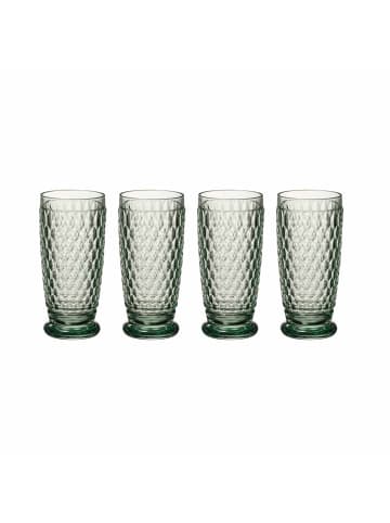 Villeroy & Boch 4er Set Longdrinkgläser Boston Coloured 400 ml in Grün