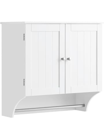 SoBuy Hängeschrank in Weiß - (B)60 x (H)60 x (T)30cm