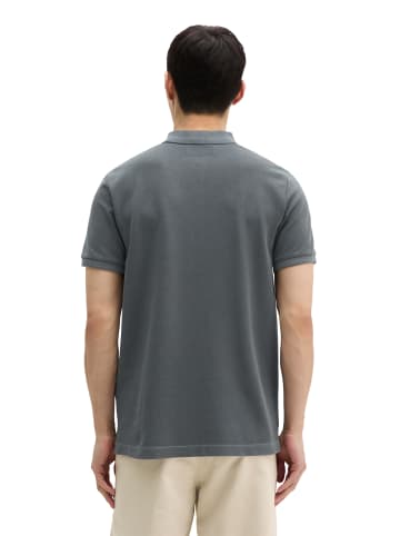 Marc O'Polo Poloshirt Piqué shaped  garment-dyed in Grey Morn