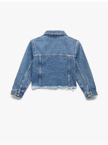 KOTON JACKSACKEN in Mittel Indigo