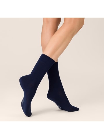 Kunert Socken Wool Care wärmend in Marine