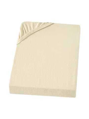 Carpe Sonno Jersey Spannbettlaken in Creme