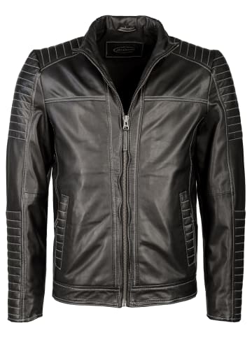 JCC Lederjacke 15-10-B-2 in schwarz