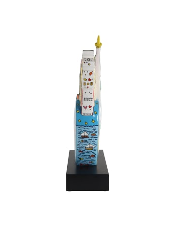 Goebel Figur " James Rizzi Big Apple on Liberty " in Bunt