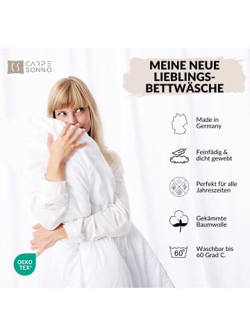 Carpe Sonno Damast Bettwäsche in Schlamm
