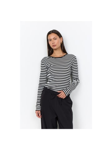 soyaconcept Langarmshirt in c black combi