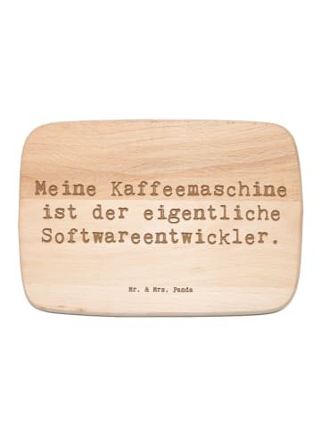Mr. & Mrs. Panda Schneidebrett Holz Spruch Softwareentwickler He... in Transparent