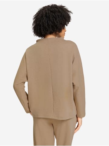 Hanro Sweatshirt Easy Wear in desert clay