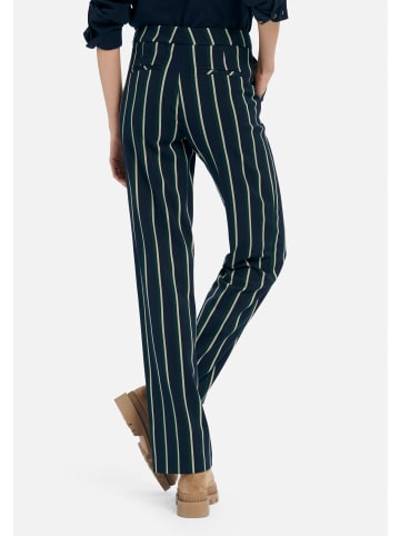 DAY.LIKE Hose Trousers in NAVY/GREEN/MULTICOLOR