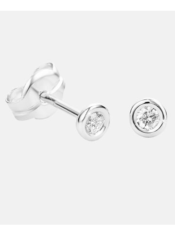 Diamant L'éternel Ohrringe aus 375 Weißgold mit Diamant