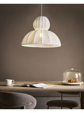 Beliani Pendelleuchten GOELETTE in Weiß - (W) 47 x (H) 108 x (L) 47 cm