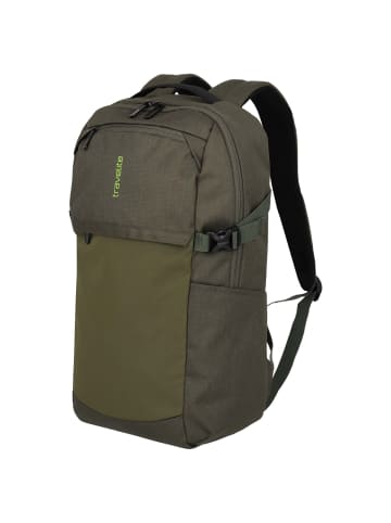 travelite Pathway Allrounder - Rucksack 15.4" 48 cm (black) in oliv