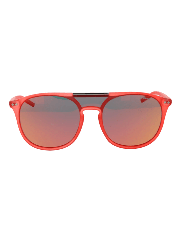 Polaroid Unisex Sonnenbrille Mono-Objektiv Orange