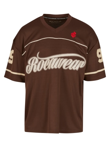 Rocawear Rocawear Mesh-T-Shirts in chocolate brown