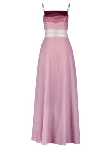 Vera Mont Abendkleid mit Effektgarn in Rose/Cream