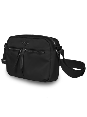 Knomo Mayfair Avery Umhängetasche RFID 21 cm in black-silver