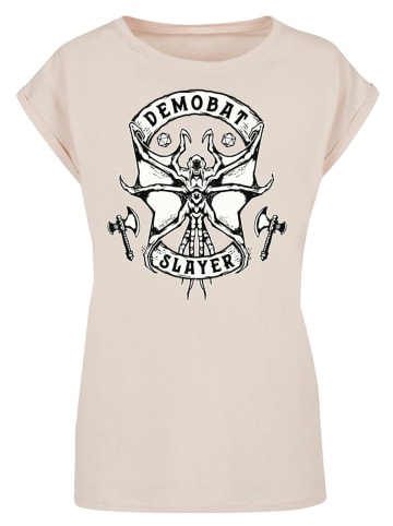 F4NT4STIC T-Shirt Stranger Things Demobat Slayer in Whitesand