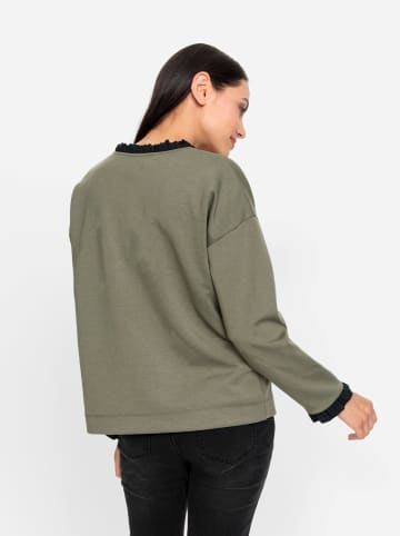 Heine Sweatshirt in khaki