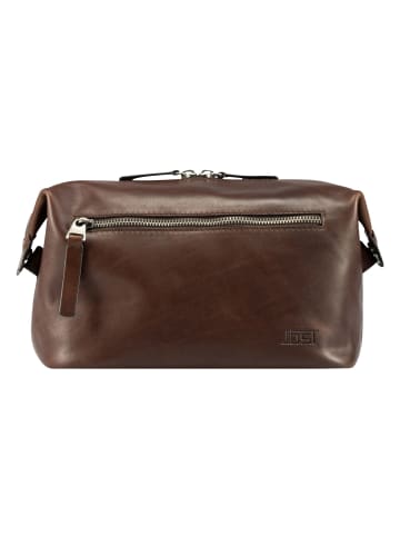 Jost Lund Kulturbeutel Leder 25 cm braun