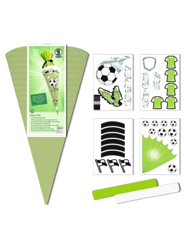 URSUS Schultüte Bastelset Easy Line "FUSSBALL" - ab 3 Jahren