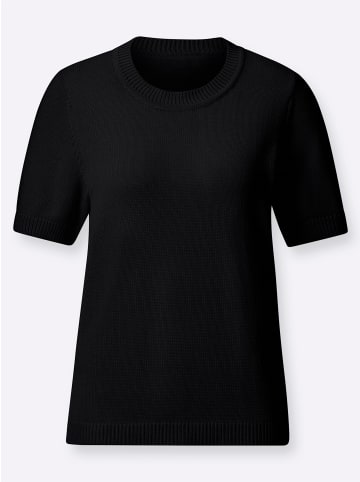 WITT WEIDEN Pullover in schwarz