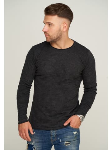 behype Pullover MKBASE90 in Dunkelgrau