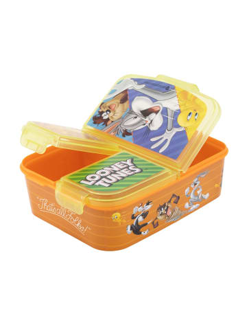 Looney Tunes  Brotdose Bugs Bunny Premium Lunchbox mit 3 Fächern in Orange
