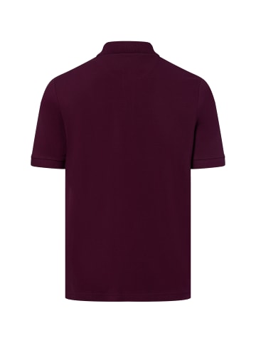 Nils Sundström Poloshirt in aubergine - 0016