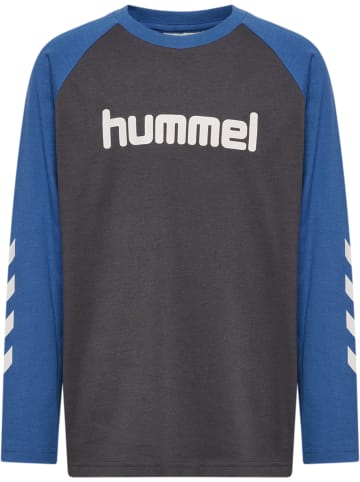 Hummel T-Shirt Hmljr Logo Jungen in EBONY